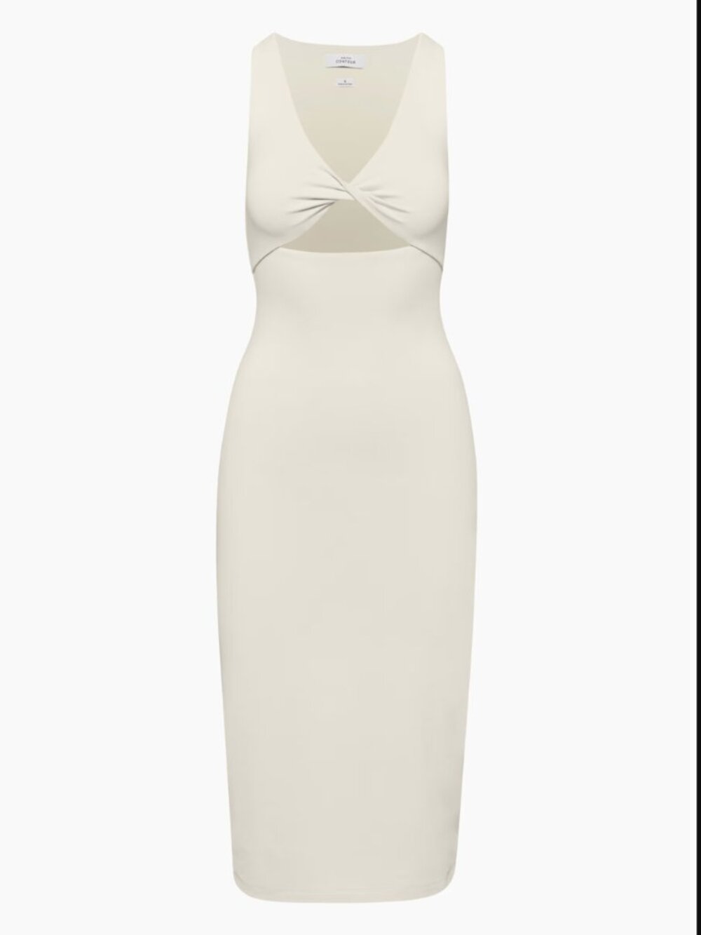Babaton Mantel Contour dress | Cream